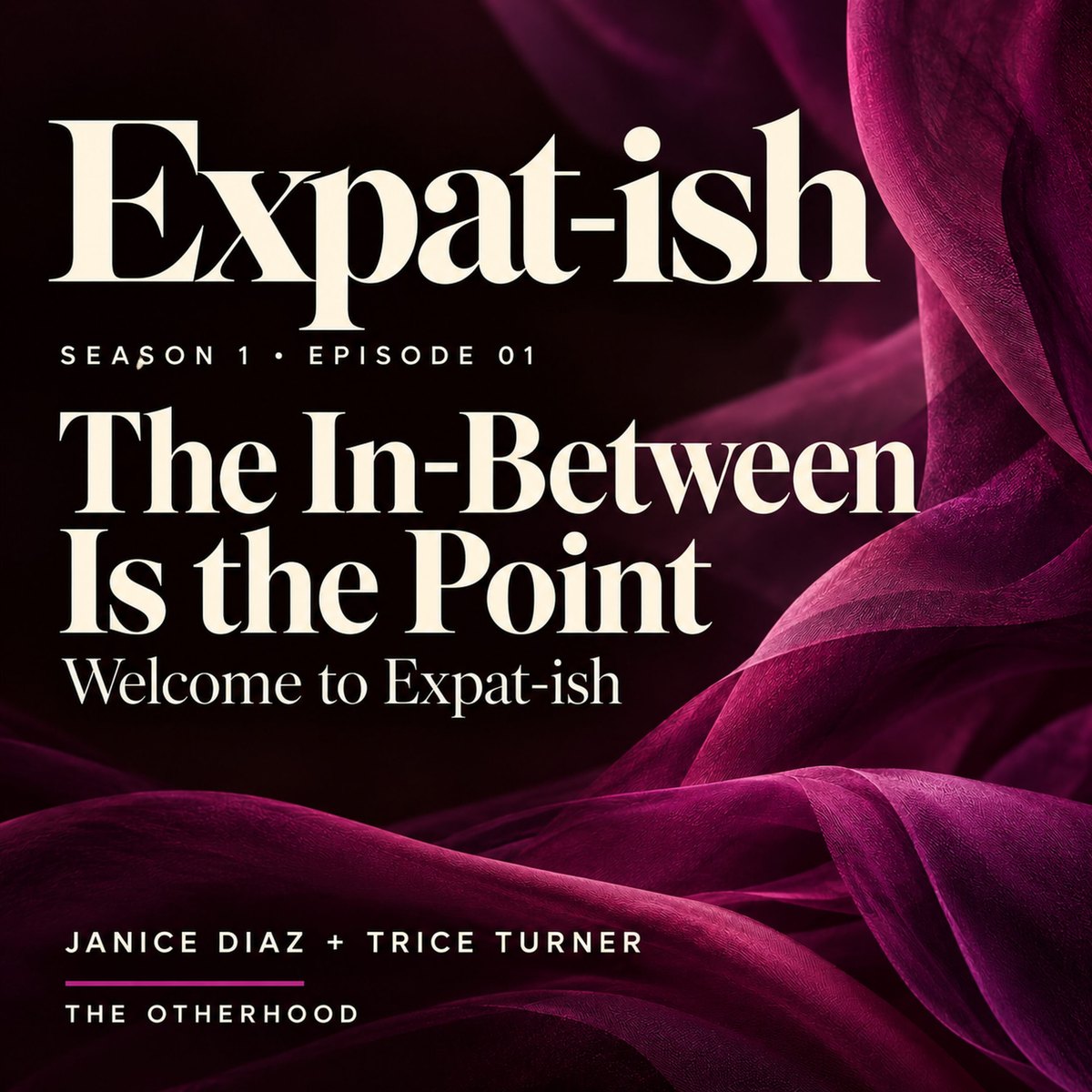 Expat-ish Season 1 Episode 01 cover: Welcome to Expat-ish: The In-Between Is the Point